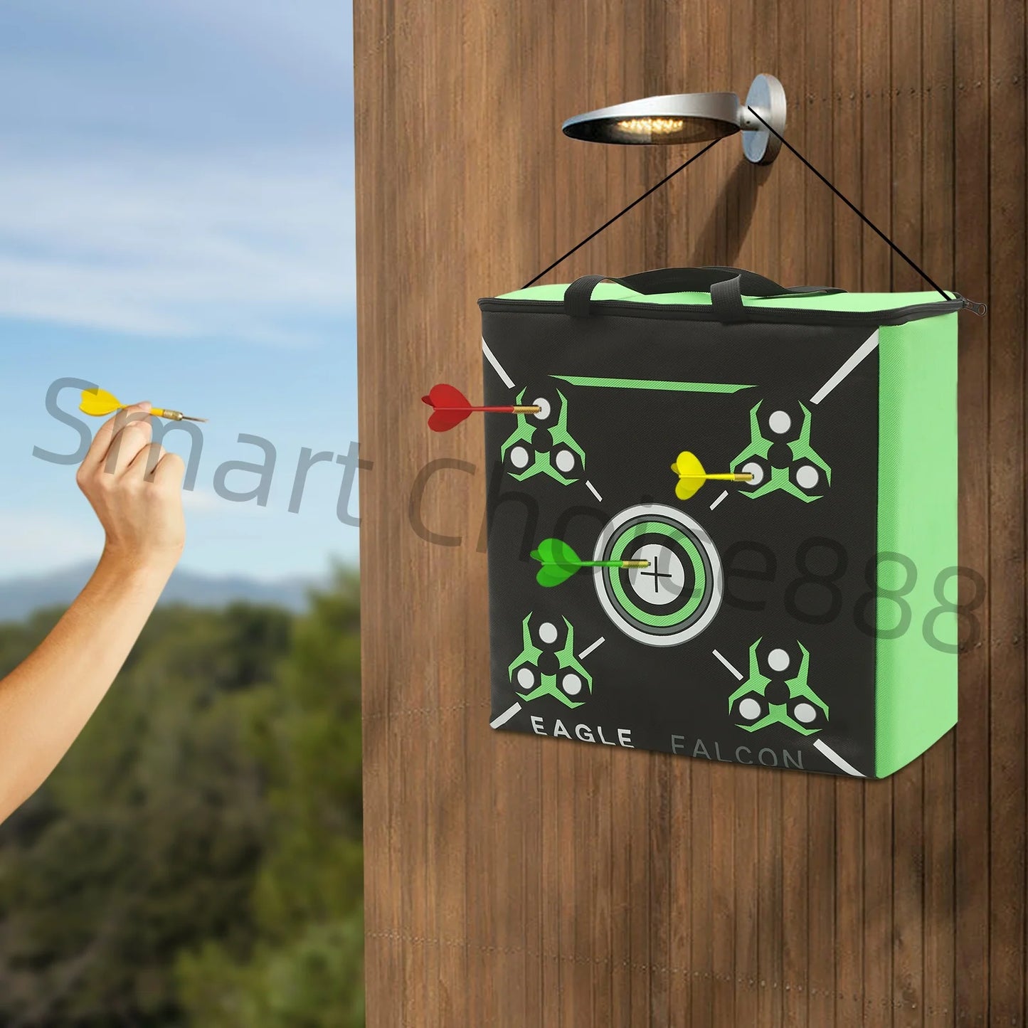 Archery Target Bag Portable Bow Target Water Resistant Archery Targets Refillable w/ Carrying Handle Training Accessories