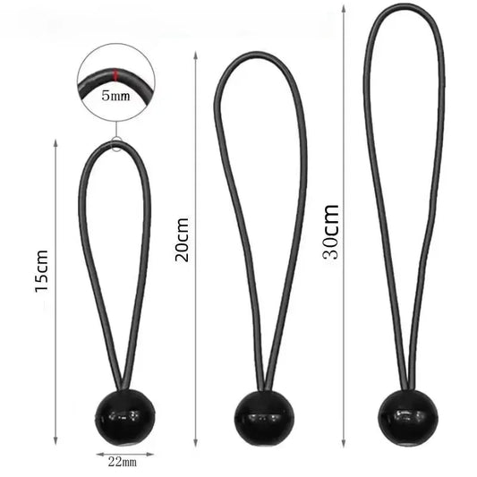 Elastic Bungee Rope With Cord Ends For Camping Tents Tarps And Boat Poles Accessories