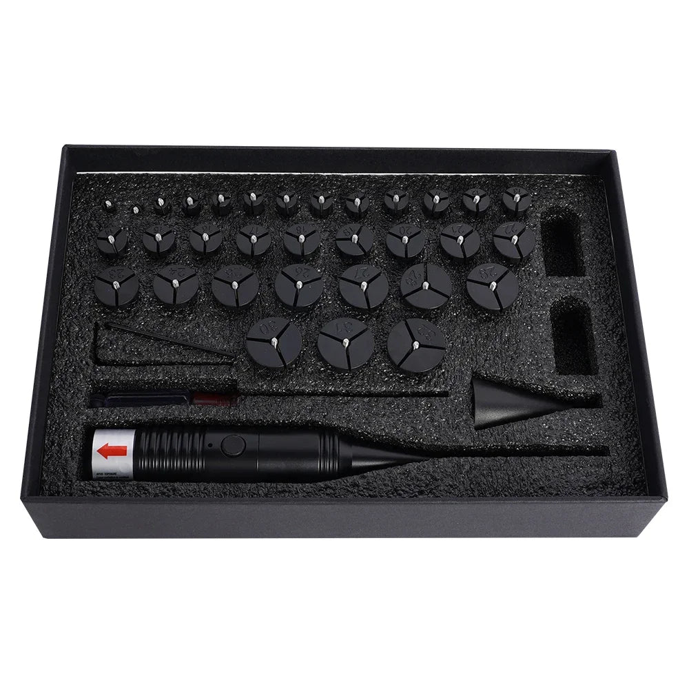 Tactical Laser Collimator Sight Kit for Rifle & Pistol Parallel Calibration Hunting Point Sight Suitable for Full Caliber