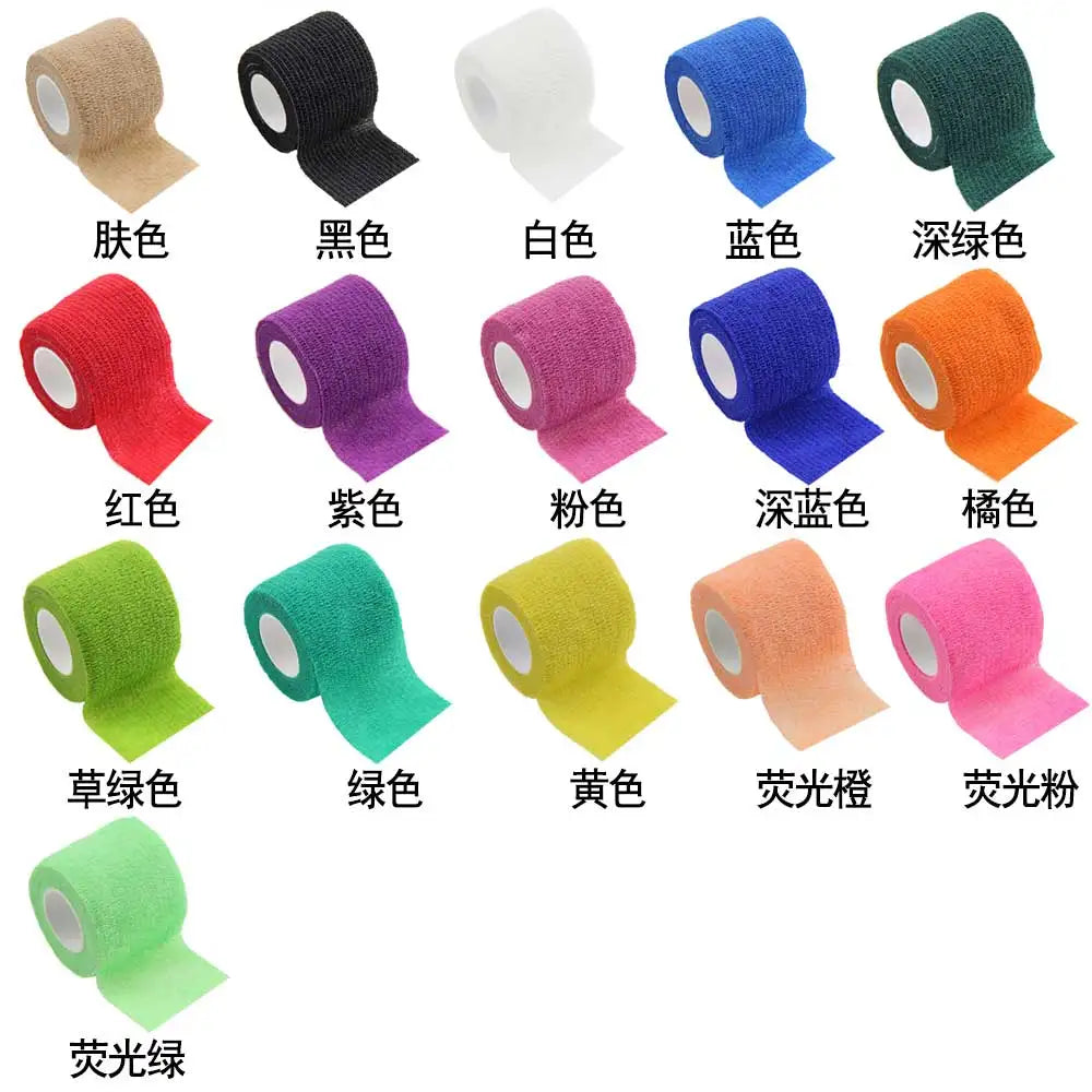 4.5M Hunt Disguise Elastoplast Camouflage Elastic Wrap Tape Self Adhesive Sports Protector Ankle Knee Finger Arm Bandage