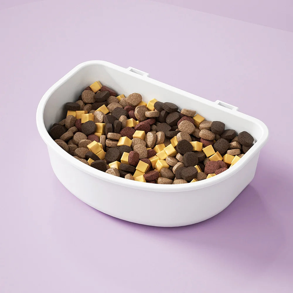 Hanging Pet Bowl For Crates Airline Carriers Anti Spill Feeding