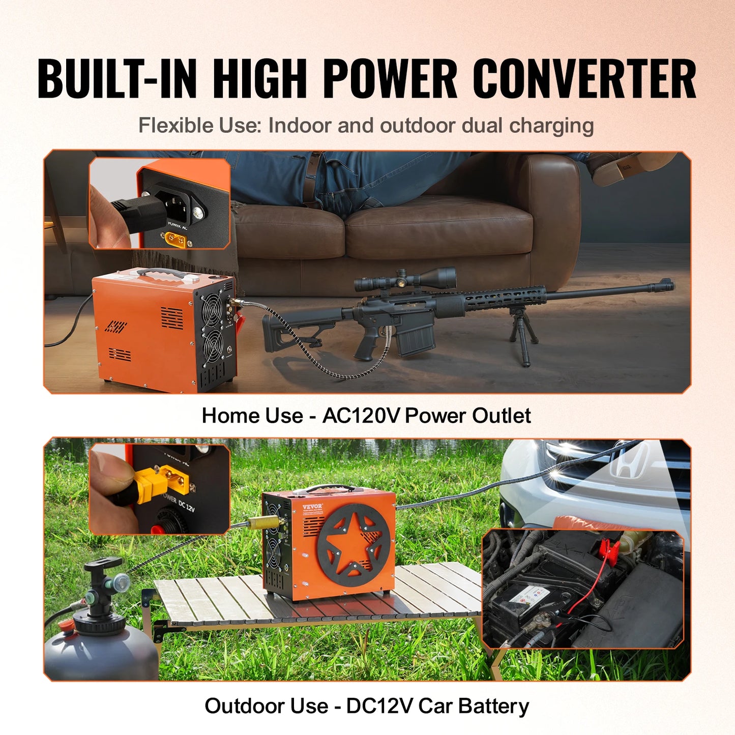 SucceBuy PCP Air Compressor 4500 PSI Portable