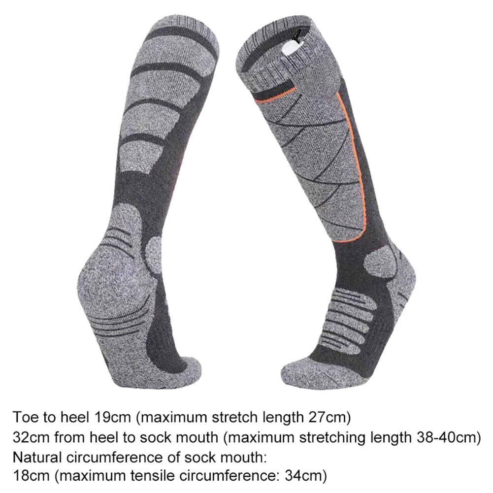 NONECN Ultratherm Electric Heated Outdoor Socks With Adjustable ThreeMode Heating