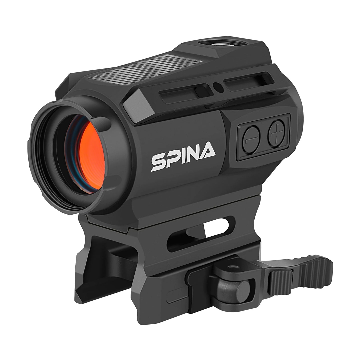 SPINA OPTICS HD 1x20 Solar Energy Red Dot Two Transformation Point  Scope Sight Hunting QD Mount AR CQB .223 5.56 .308 7.62