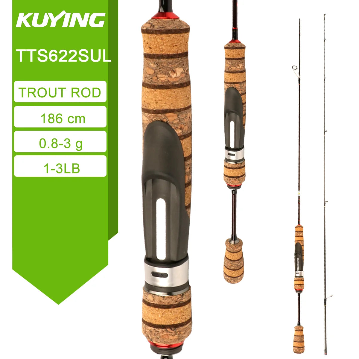 Kuying Premium Carbon Lure Angling Rods Spinning Casting PerformanceEnhancing Gear