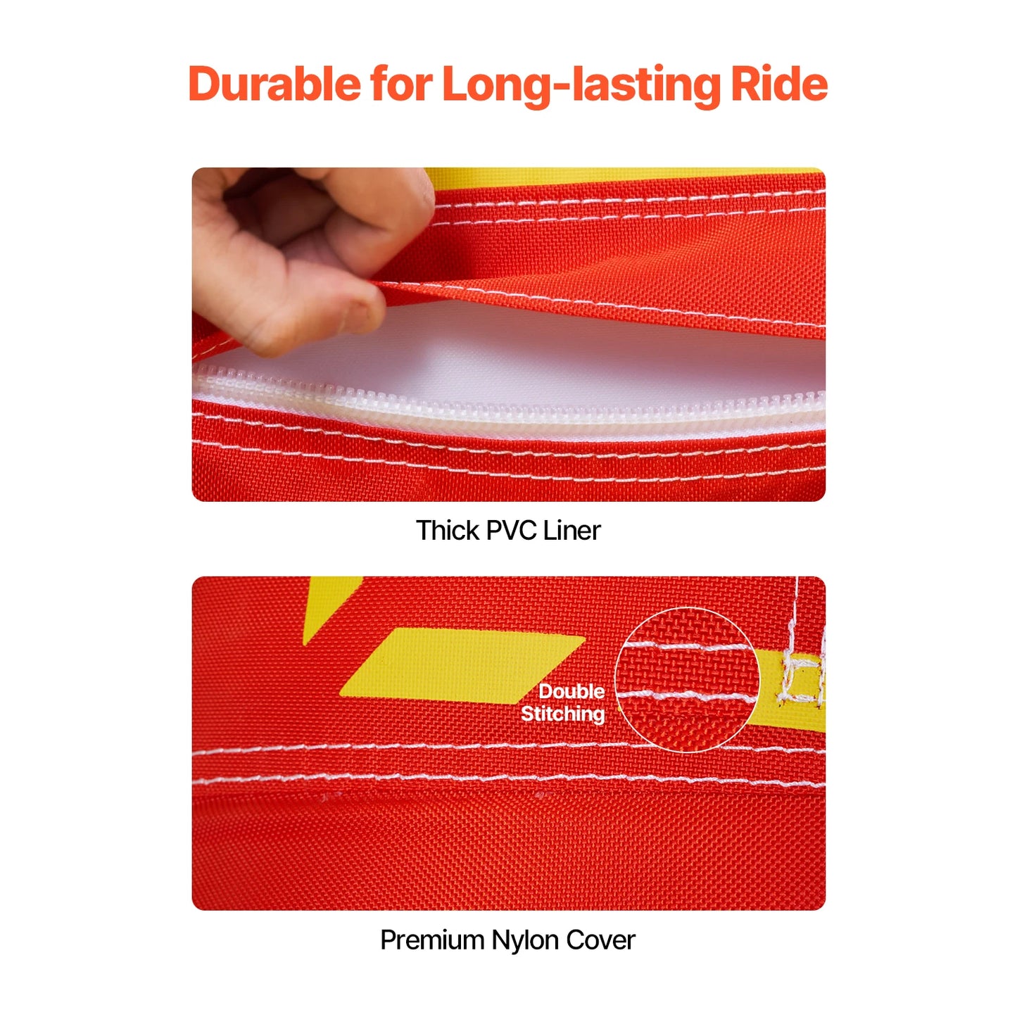SucceBuy Towable Tube For Boating 3 Rider AdventureReady Inflatable WatercraftExperience
