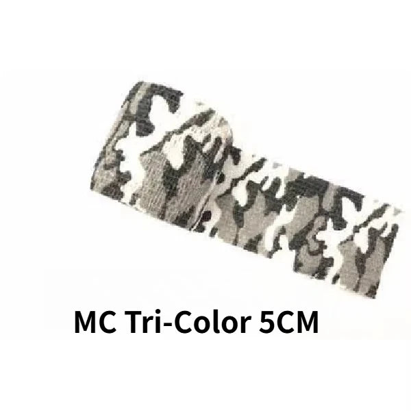 4.5M Hunt Disguise Elastoplast Camouflage Elastic Wrap Tape Self Adhesive Sports Protector Ankle Knee Finger Arm Bandage