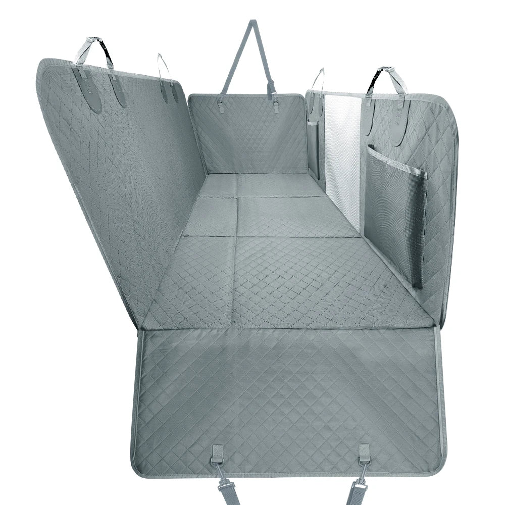 PETRAVEL Dog Car Back Seat Extender Hammock Cover Protector Waterproof