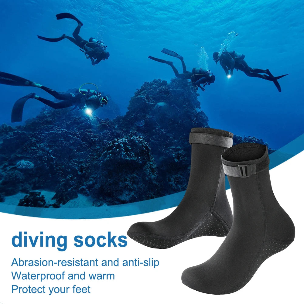 Diving Socks Neoprene Anti Slip Unisex Water Sports