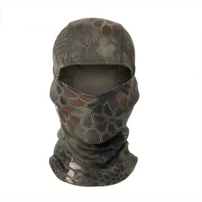 1pc Camouflage Balaclava Hat Cycling Full Face Mask Outdoor Sports Hunting Hiking Ski Mask motorcycle Helmet Inner Cap