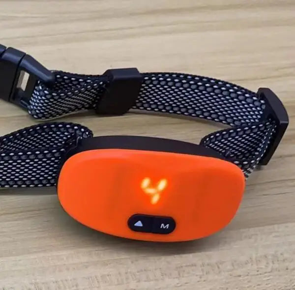 Dog Anti Bark Training Collar Beep Vibration LED