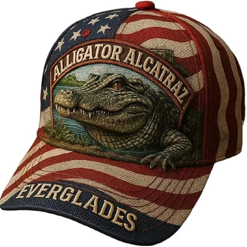 Fashion Animals Cartoon Embroidery Baseball Caps Men Women Alligator Alcatraz Hat Marine Corps 250th Anniversary Baseball Cap