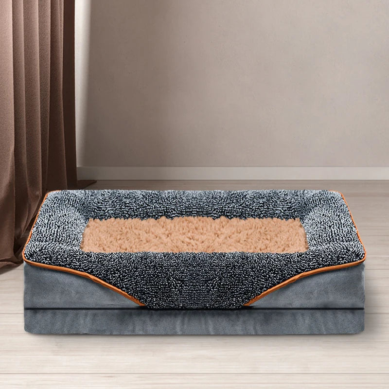 NONECN All Season Oversized Dog Bed With Removable Washable Cover