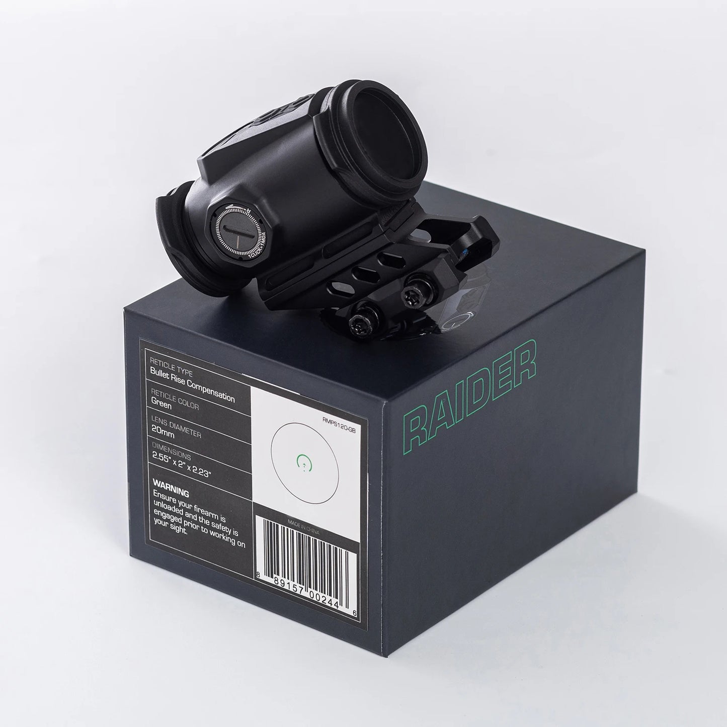 Reflex Dot Sight Shake'N'Wake With Mounts