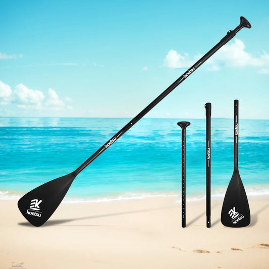 APWIKOGER Detachable 3Piece SUP Paddle Adjustable Aluminum Alloy Paddleboard StandUp