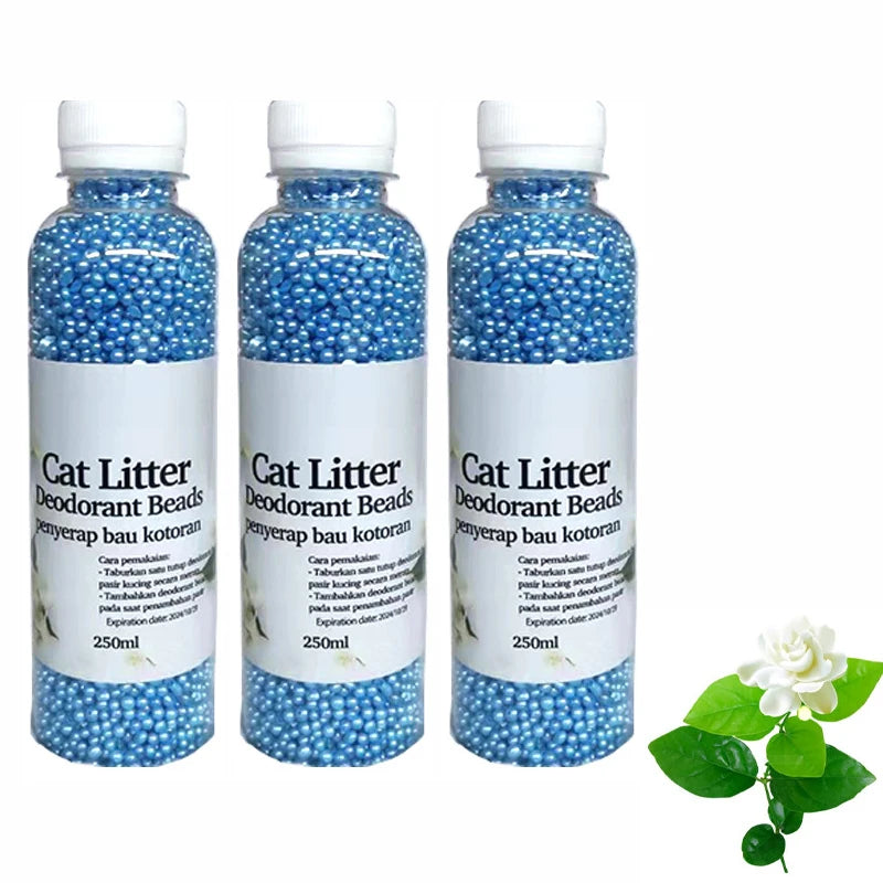 Cat Litter Box Deodorizer Odor Remover Fresh Scent Crystals