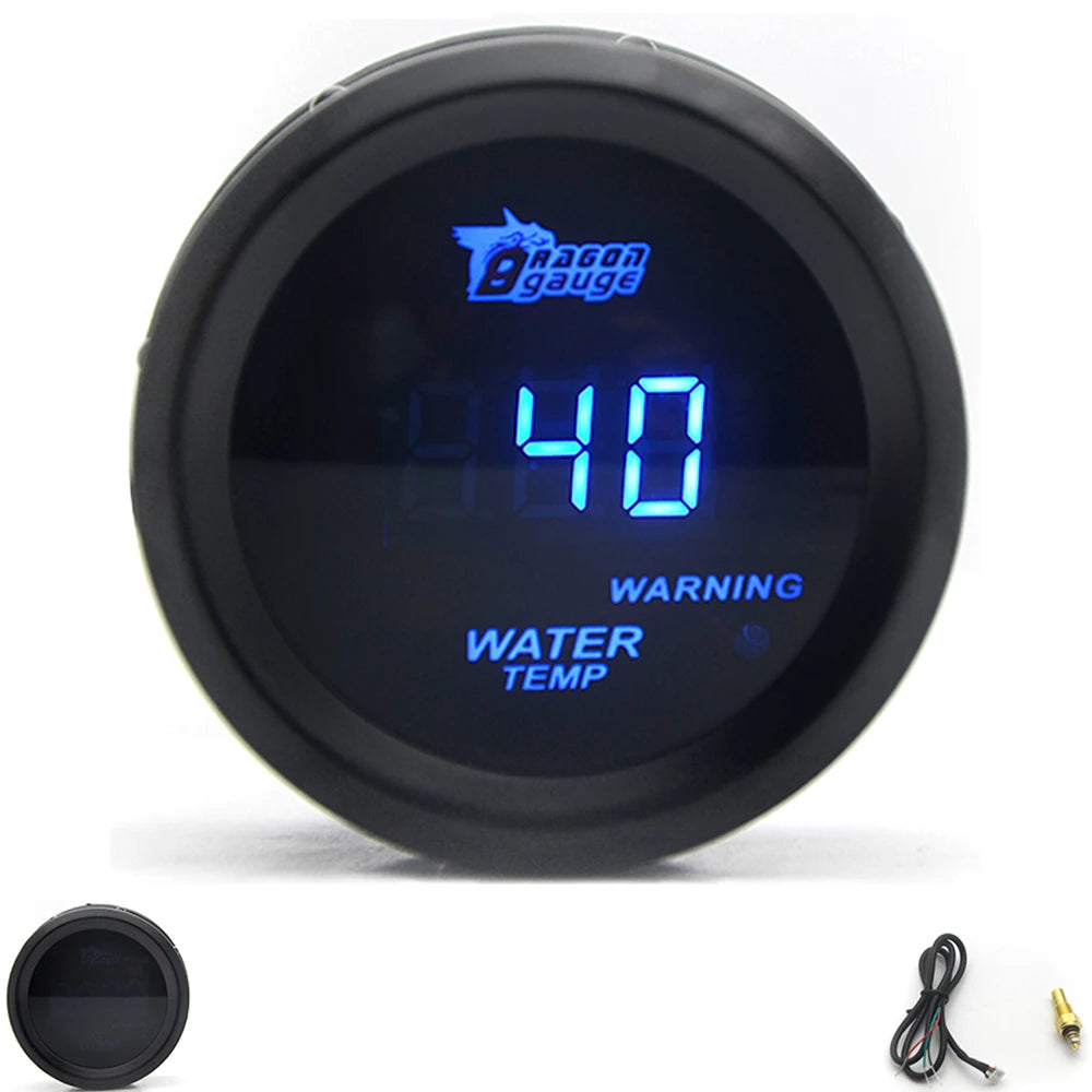 Car Digital Turbo Boost Gauge 9 Auto Gauge Types