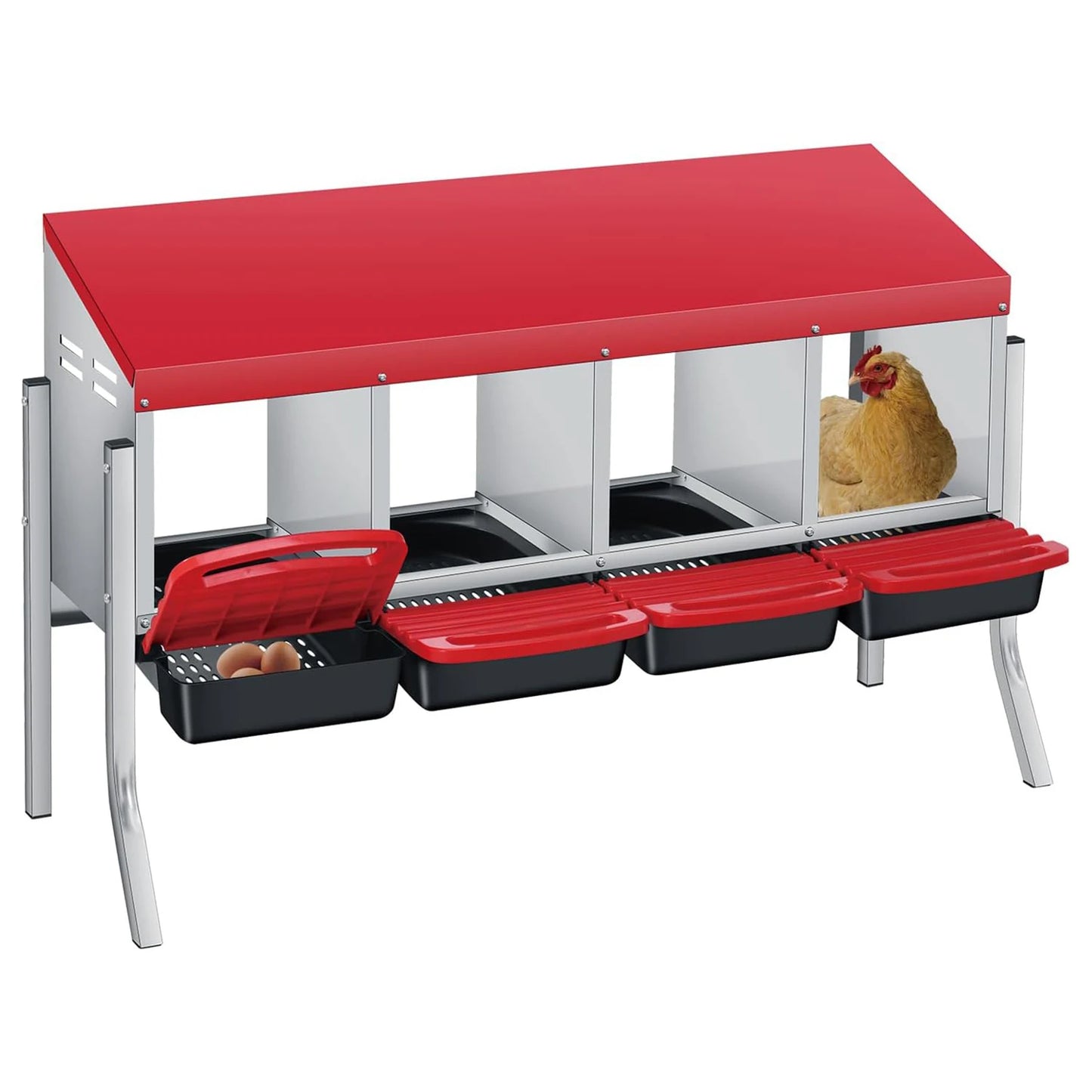 TWISTER.CK Automatic Egg Collection Nesting Box For Hens Ducks