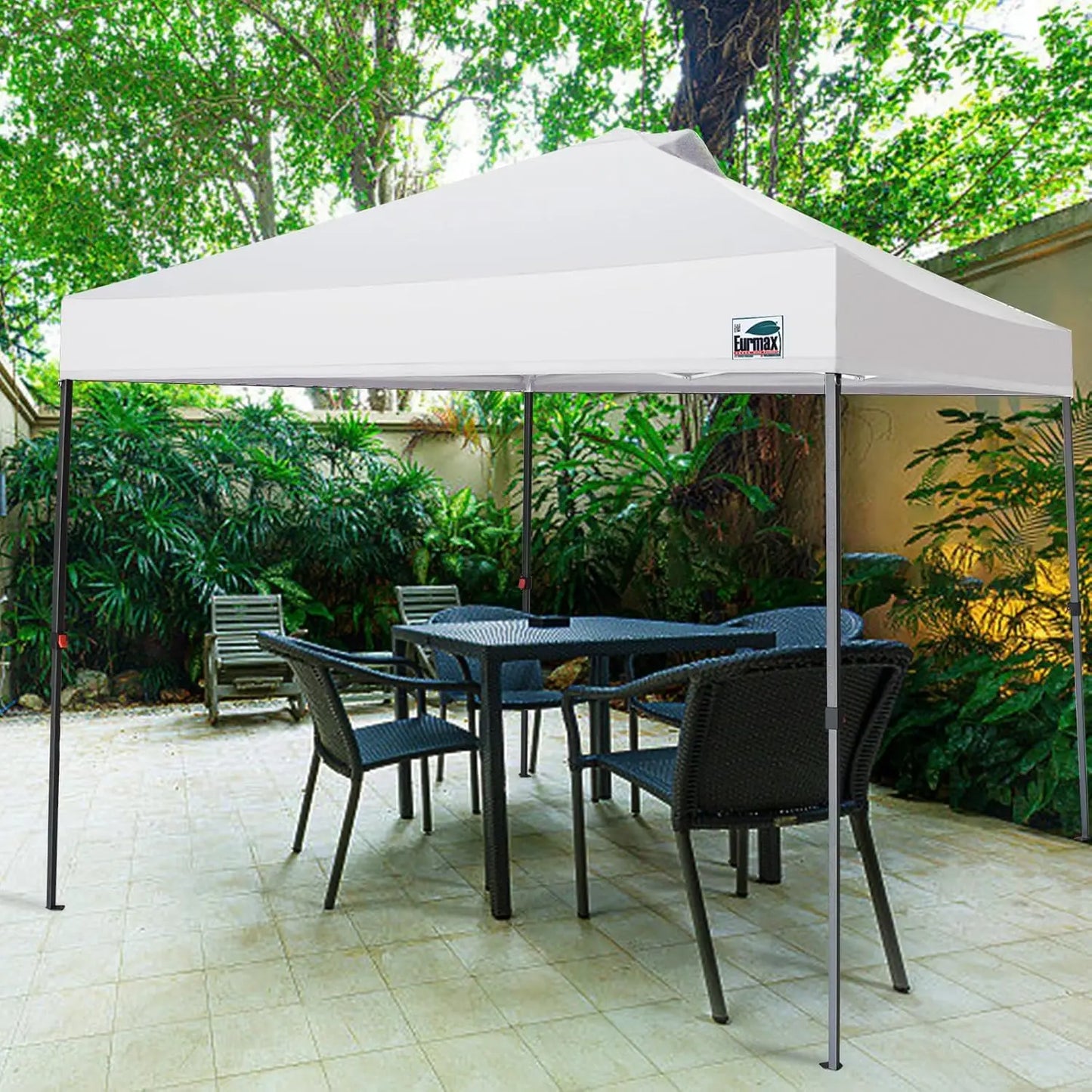 10x10ft Pop Up Canopy Tent, Portable Shelter for Outdoor Events with Instant Setup and Bonus Sand Bags
