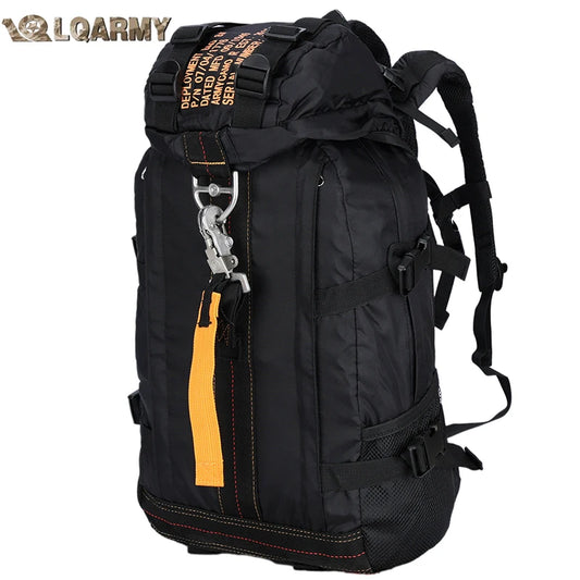 LQARMY Military Tactical Backpack Rucksack for Camping Hiking Bushcraft Travel Gear