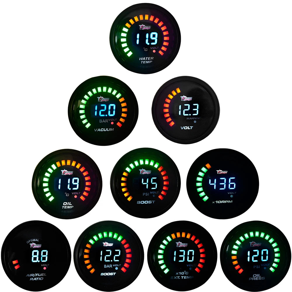 Dragon Gauge Digital Multipurpose Car Instrument Cluster