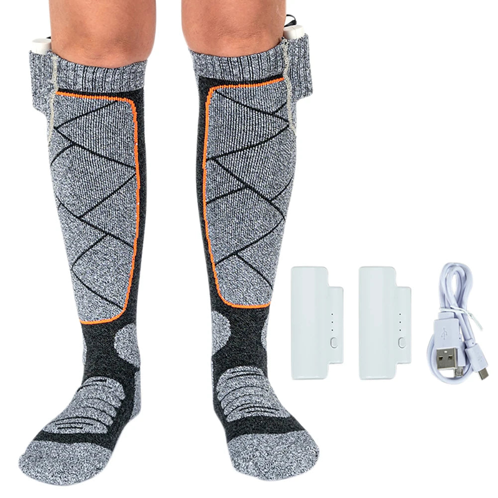 NONECN Ultratherm Electric Heated Outdoor Socks With Adjustable ThreeMode Heating