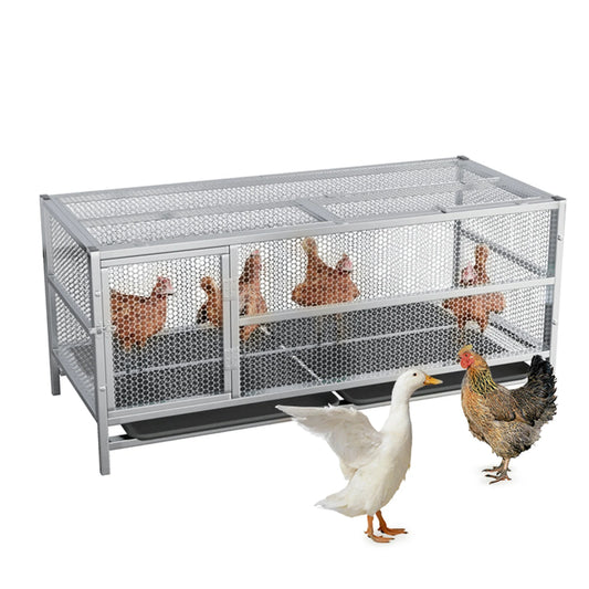 Stainless Steel Thickened Chicken Coop Run Waterproof Cover