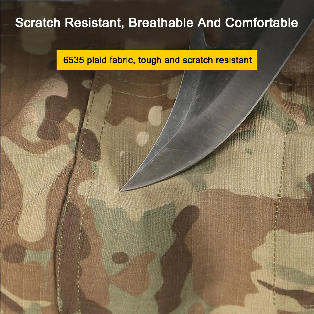 Men Combat Pants Tactical Sport Trousers Camouflage Multicam Trekking Hunting Clothes Outdoor Training Suit Combat Pants