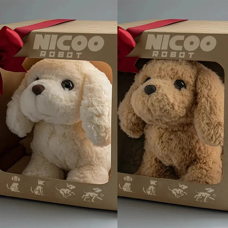 Robot Puppy Interactive Realistic Robotic AI Pet Dog Toy