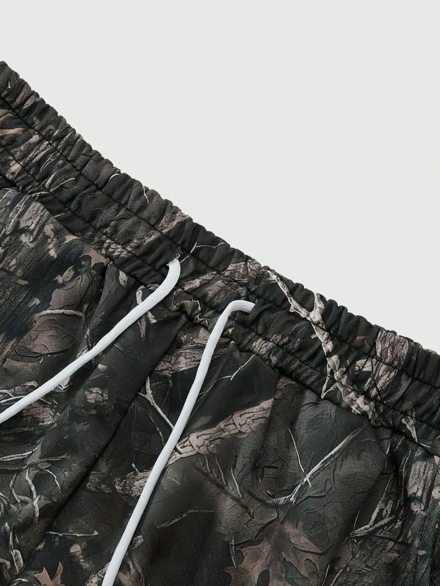 Mens Baggy Straight Leg Sweatpants Drawstring Hunting Streetwear Everyday Comfort