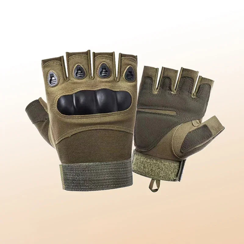 Half-finger outdoor hunting tactical gloves training fitness anti-skid cycling sports breathable wear resistance