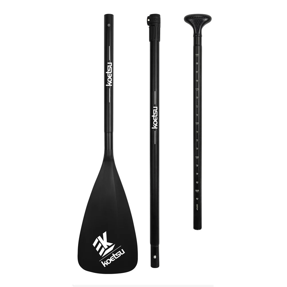 APWIKOGER Detachable 3Piece SUP Paddle Adjustable Aluminum Alloy Paddleboard StandUp