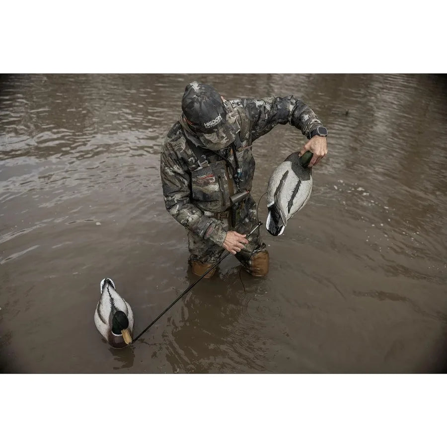 Higdon Outdoors Battleship Swimmer PRO Motion Decoy for Waterfowl Hunting Foam Filled Goose and Duck Decoys with Ultra Realisti
