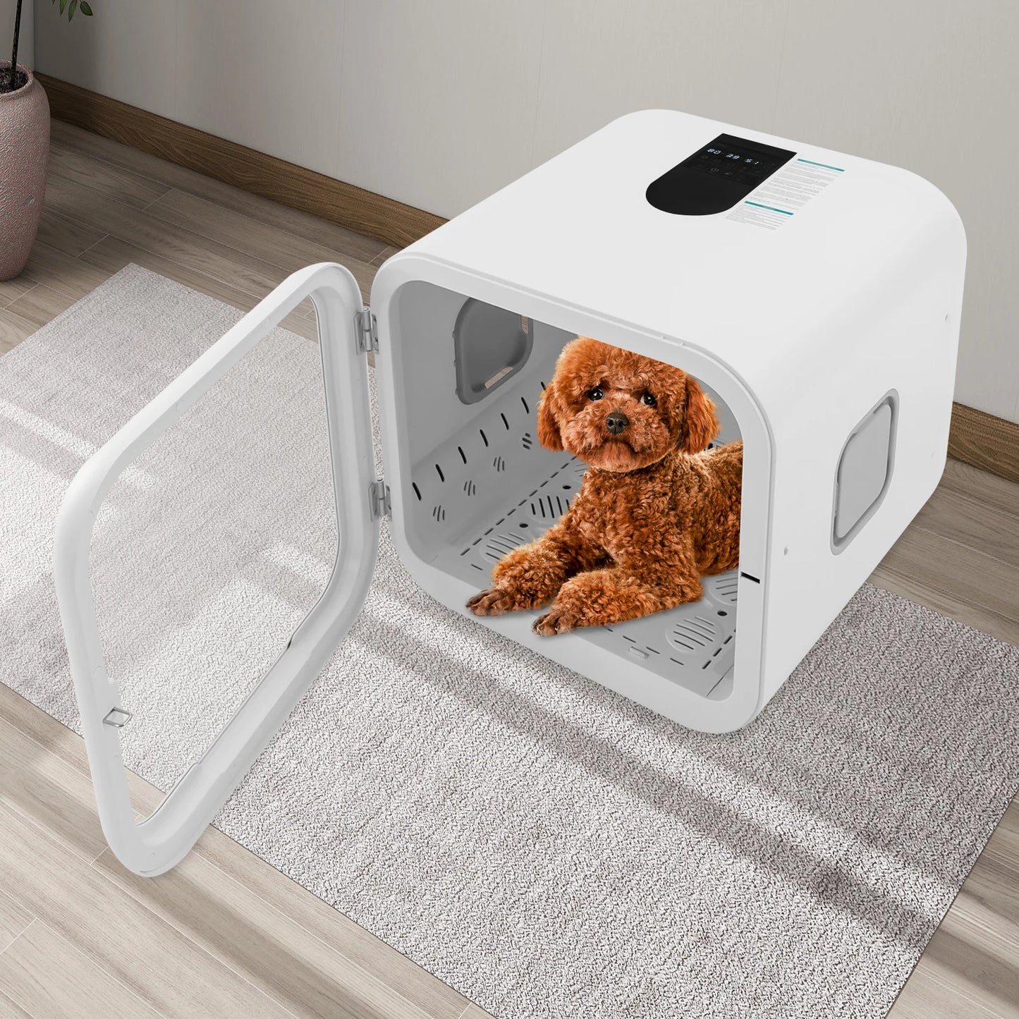 800W Pet Dryer Box Grooming Hair Dryer For Cats Sanitizing