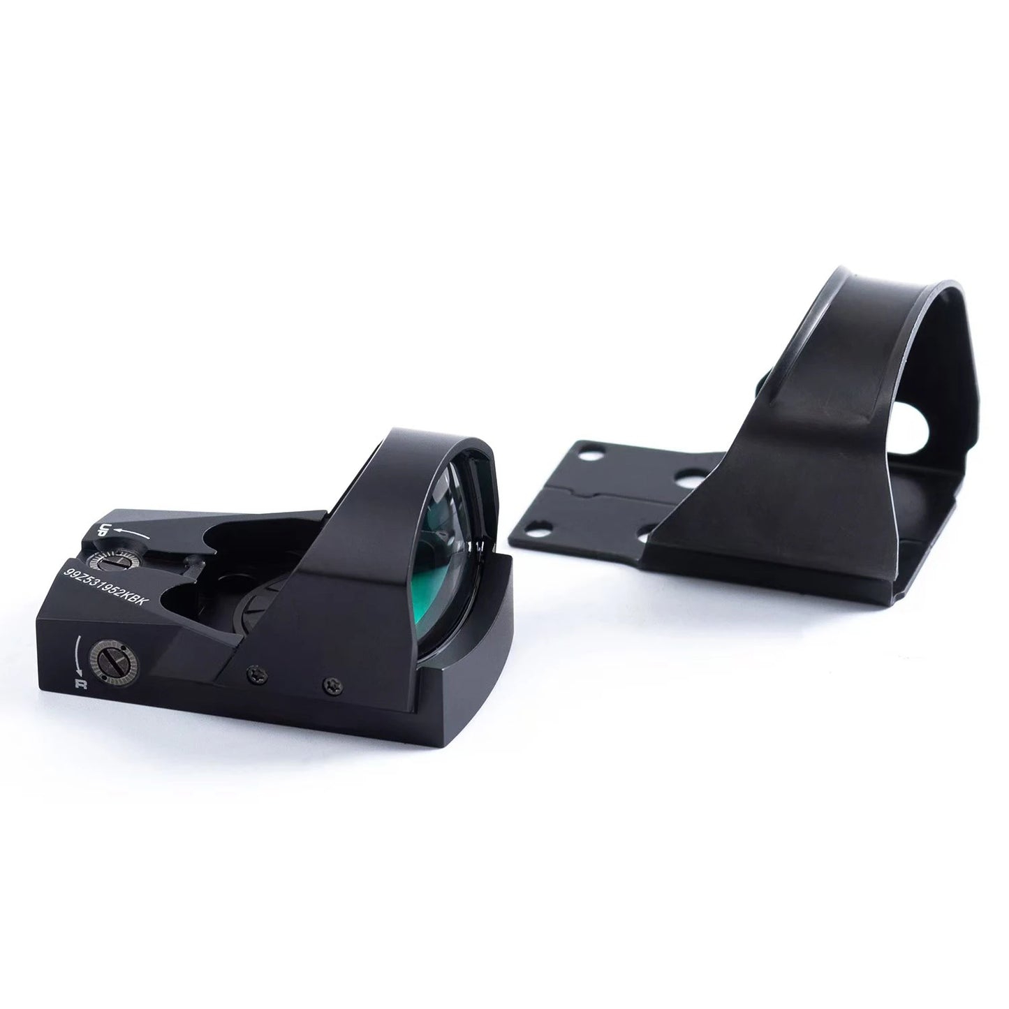 R1 pro 1x30mm Red Dot Sight 3 MOA Airsoft Riflescope with Protective Shroud Reflex Sights 20mm Rail Mount for Hunting