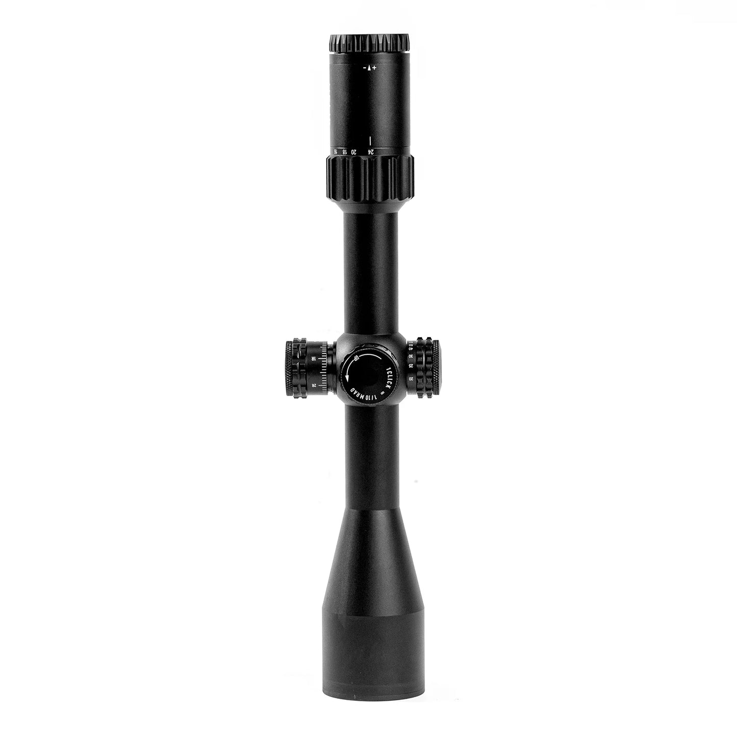 ELEMENT Helix 6-24x50 FFP Riflescope Zerostop 30mm Tube APR-2D MRAD Reticle Optic for Long Range Precision Hunting Shooting