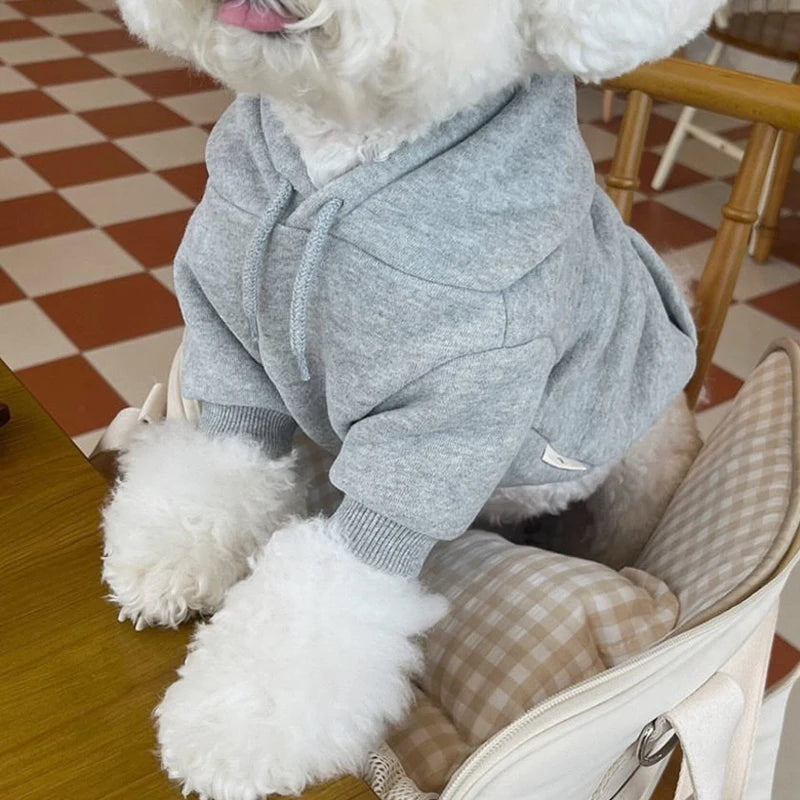 Soft Fleece Dog Hoodie For Pets