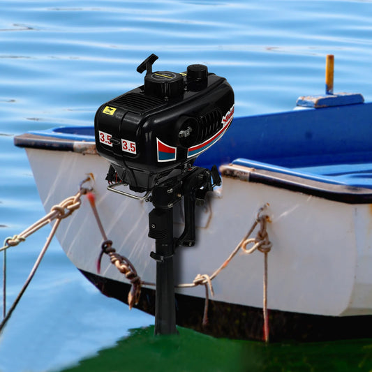 2 Stroke Outboard Motor 3.5HP For Fishing Boats