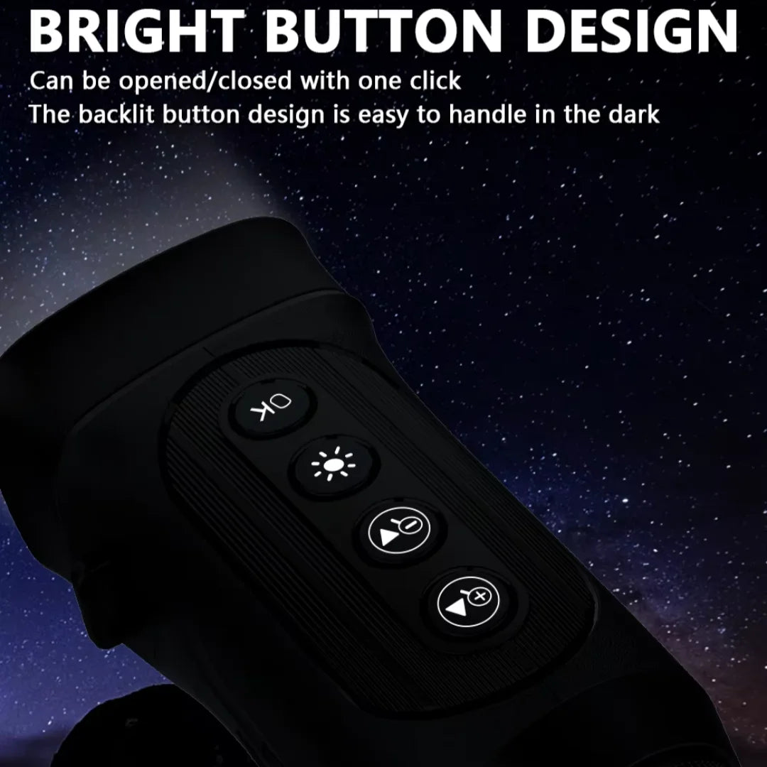 6X Optical Magnification Night Vision Goggles-2.5K Night Vision Monocular with 850nm IR LED for Camping & Security, Gift for Men