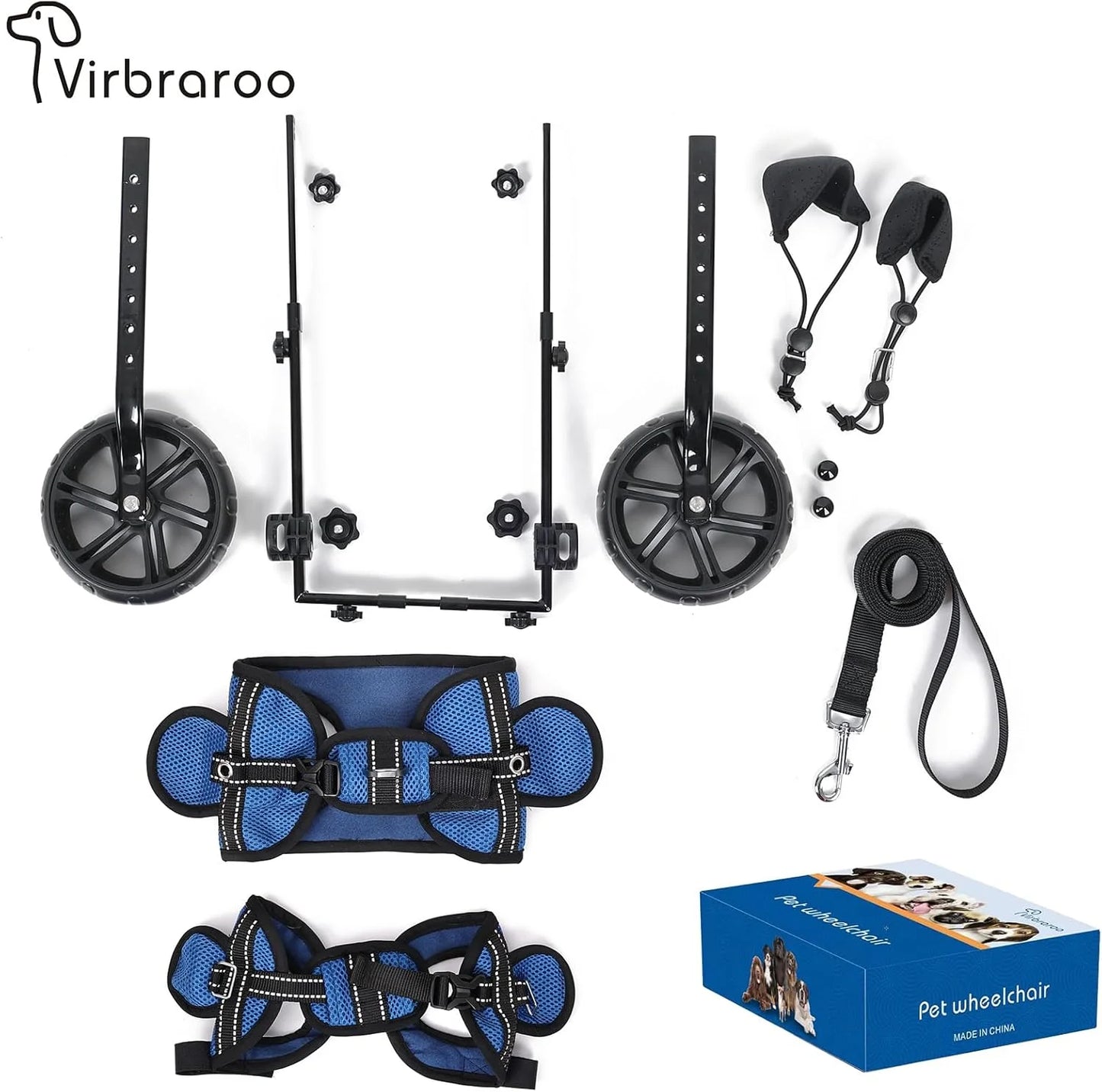 Dog Wheelchair for Back Legs With All-Terrain Tires