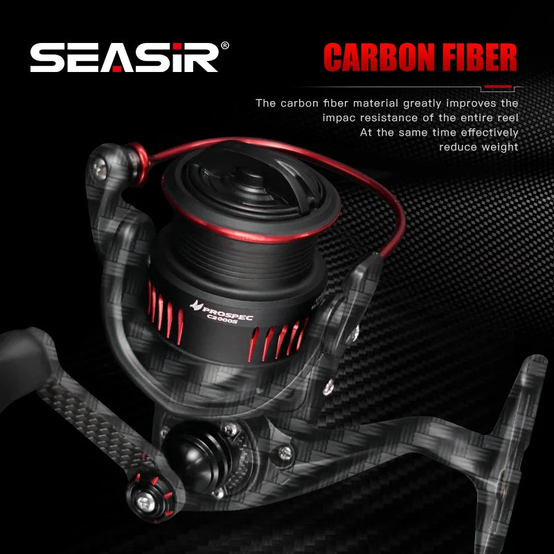 SeaSir Prospec P Series Spinning Reel Ultralight Carbon Fiber