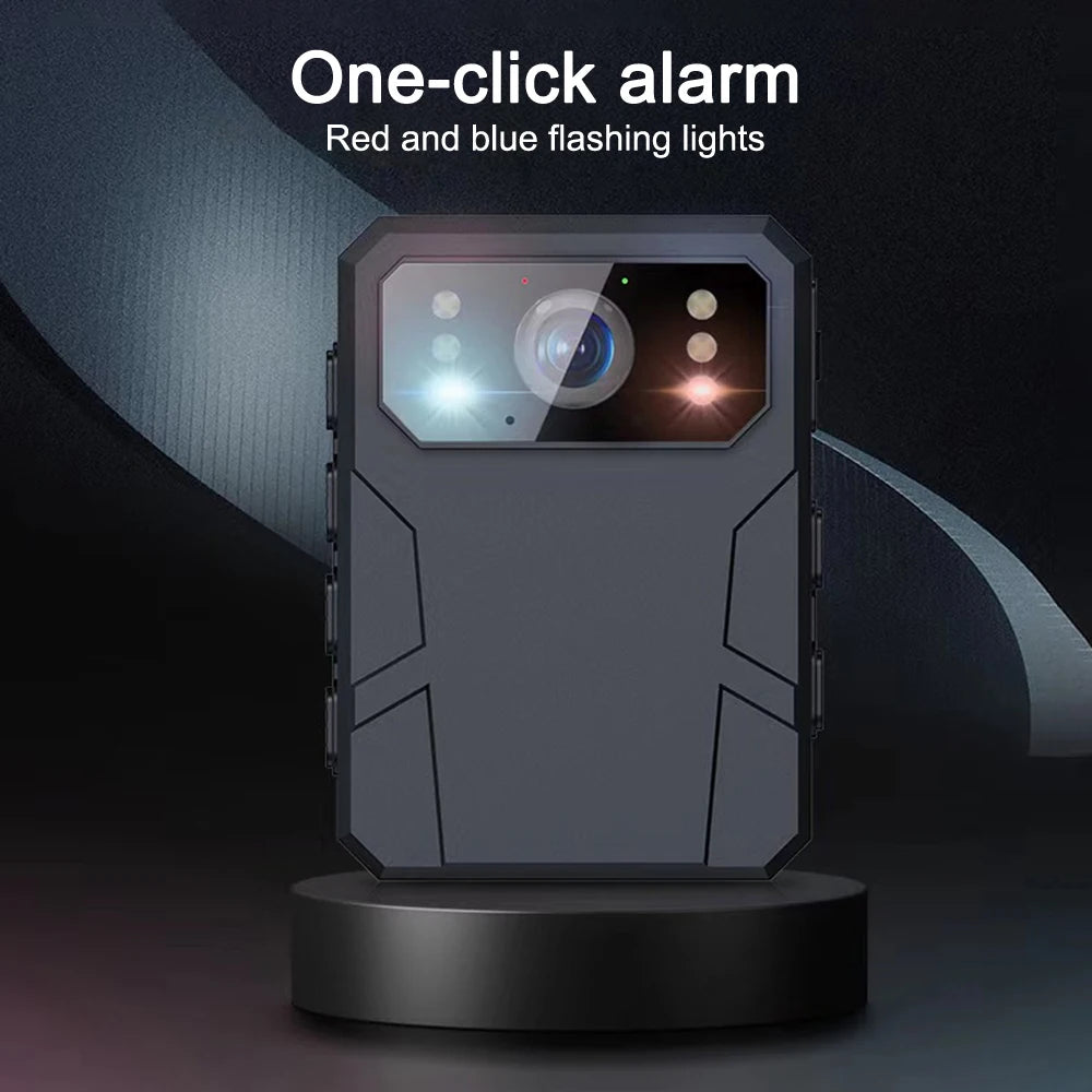 Full 4K HD Body Worn Camera Portable Law Enforcement Recorder Camera Mini Digital Night Vision Bodycam