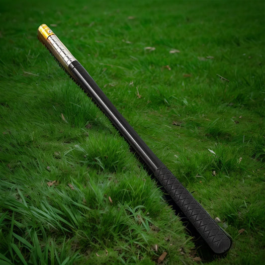 Retractable Landing Net Pole Stainless Steel Telescopic Landing Net Handle Fishing Accessories for Freshwater and Saltwater