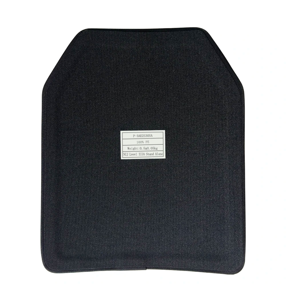 NIJ IIIA Stand Alone Ballistic Plate  UHMWPE Bulletproof Body Armor Vest Plates Lightweight Anti-Stab Bullet-Proof Shield Panel