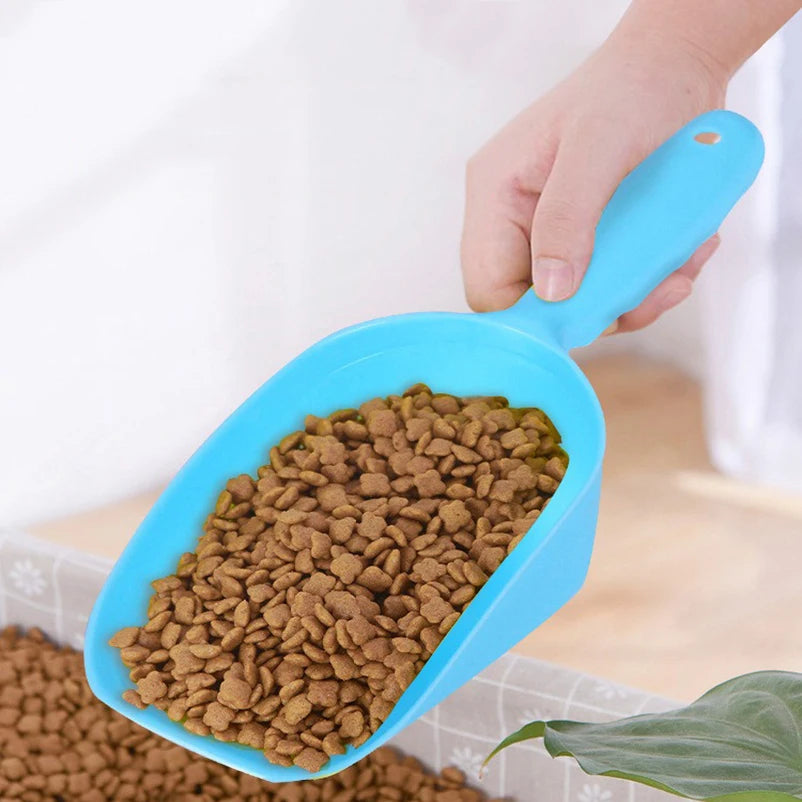 Cute dog food Shovel Measurement Size Teddy dig dog food shovel Dog bucket pet food spoon Pet supplies