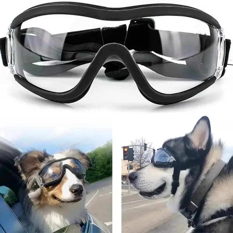 Dog Goggles With Adjustable Strap For Outdoor Travel And Skiing