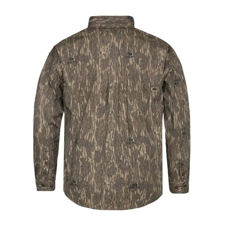 Long Sleeve Camo Hunting Shirts Cotton Mill