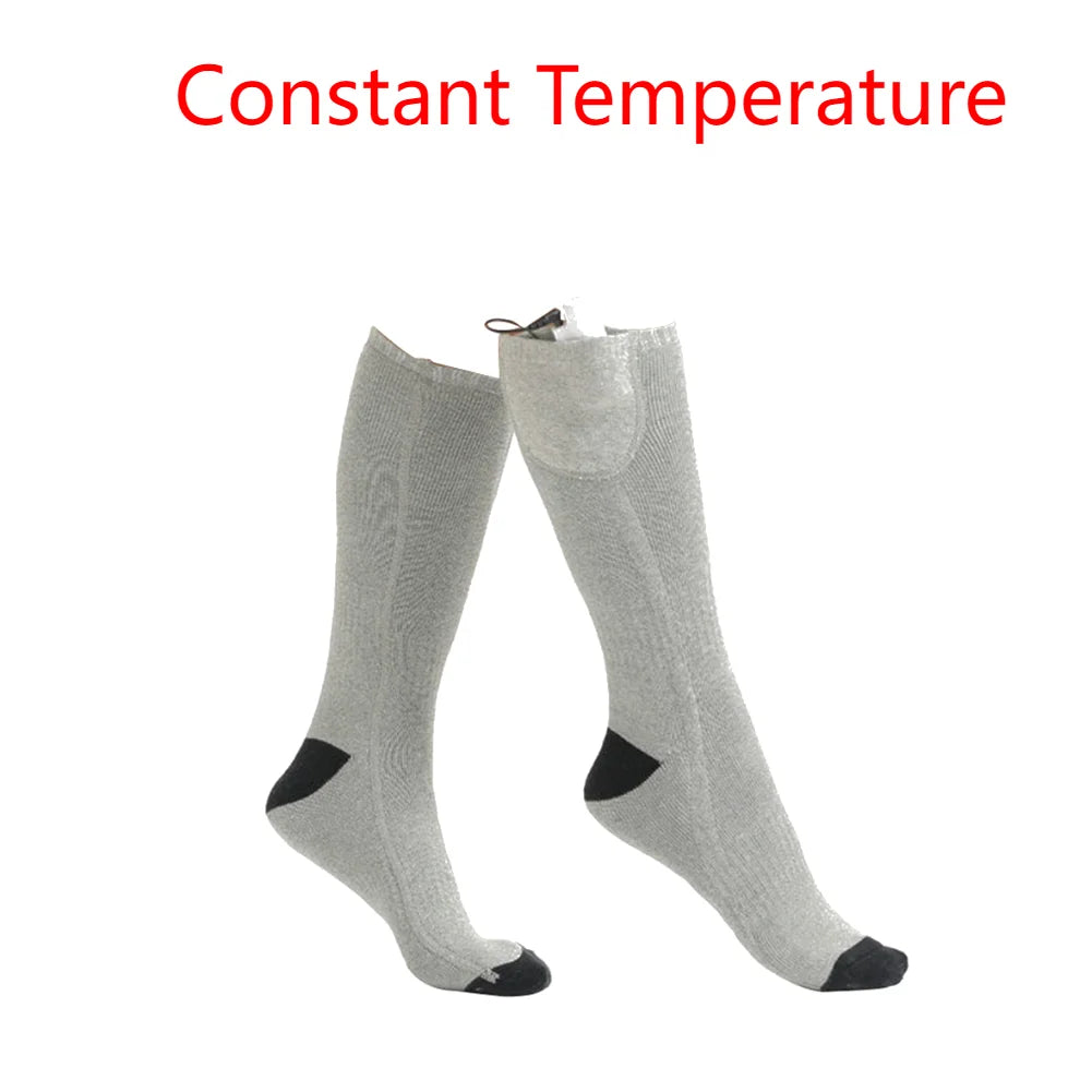 Shunmaii Premium Cordless Rechargeable Electric Heated Socks For Skiing Outdoors