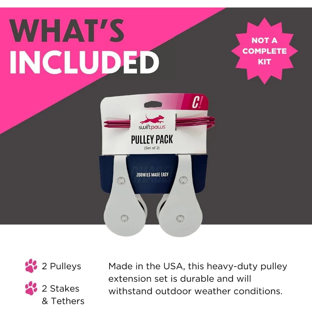 Field Pulley Set Expansion For Home Lure Course Add On