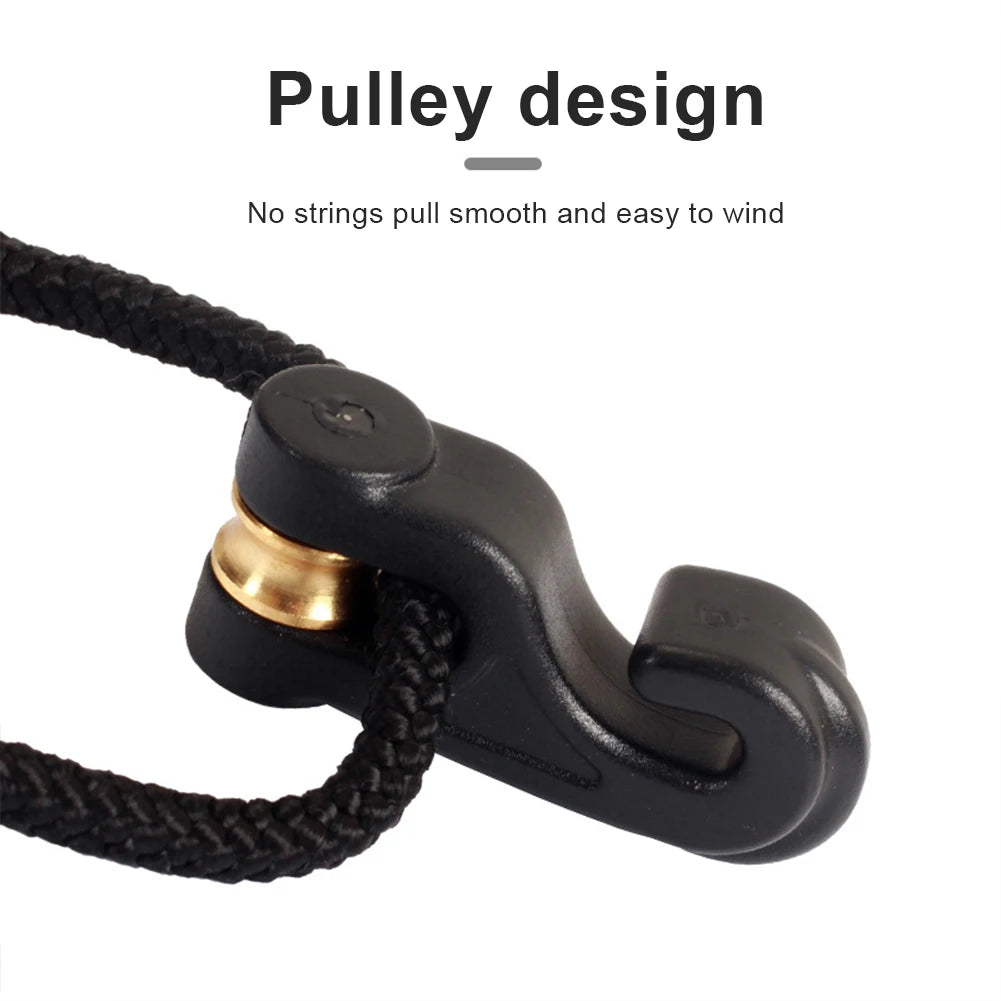 Crossbows Cocking Device Cocking Aid Heavy Duty Double Handle Strings Cocking Tool Braided Rope Crossbows Cocker for Hunting